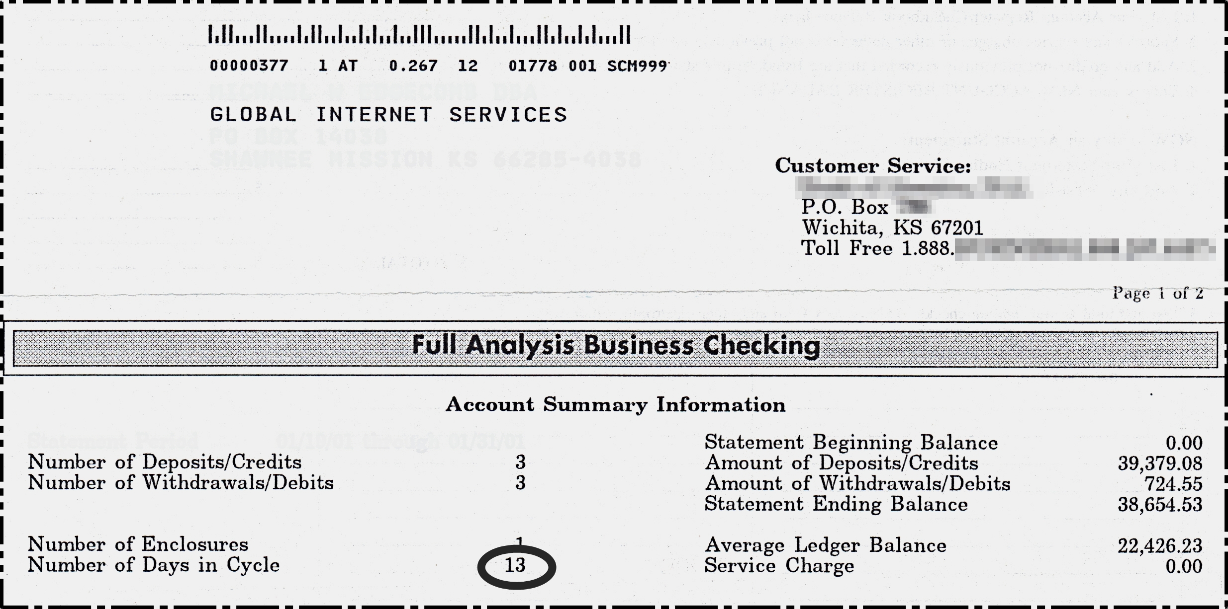 $0 To $39,379.08 Bank Statement